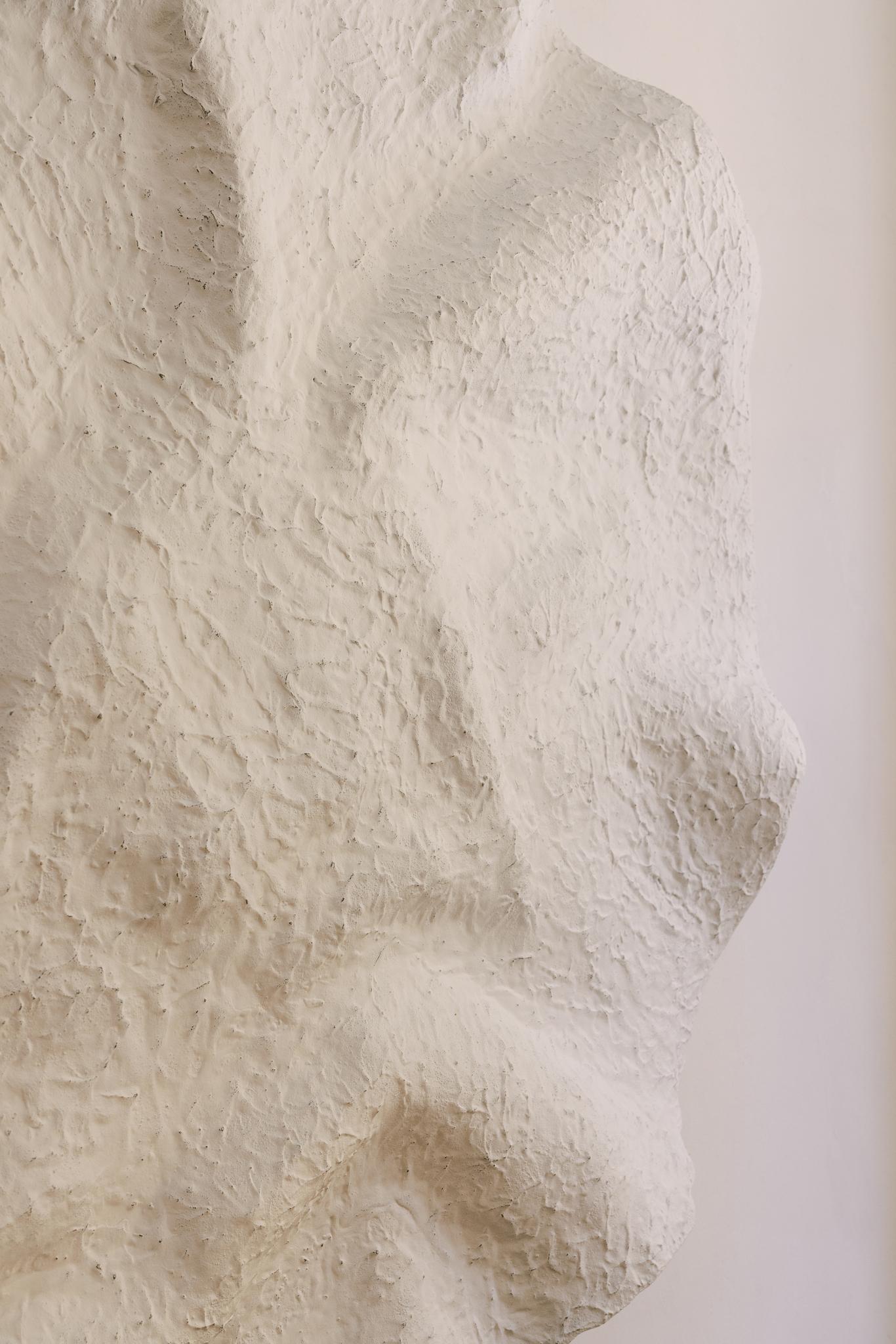 Sculpture d'art mural contemporaine moderne Breeze, Light, Handmade Greenapple en vente 9