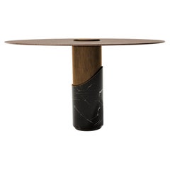 Contemporary Marble Breve II Dining Table by Caffe Latte