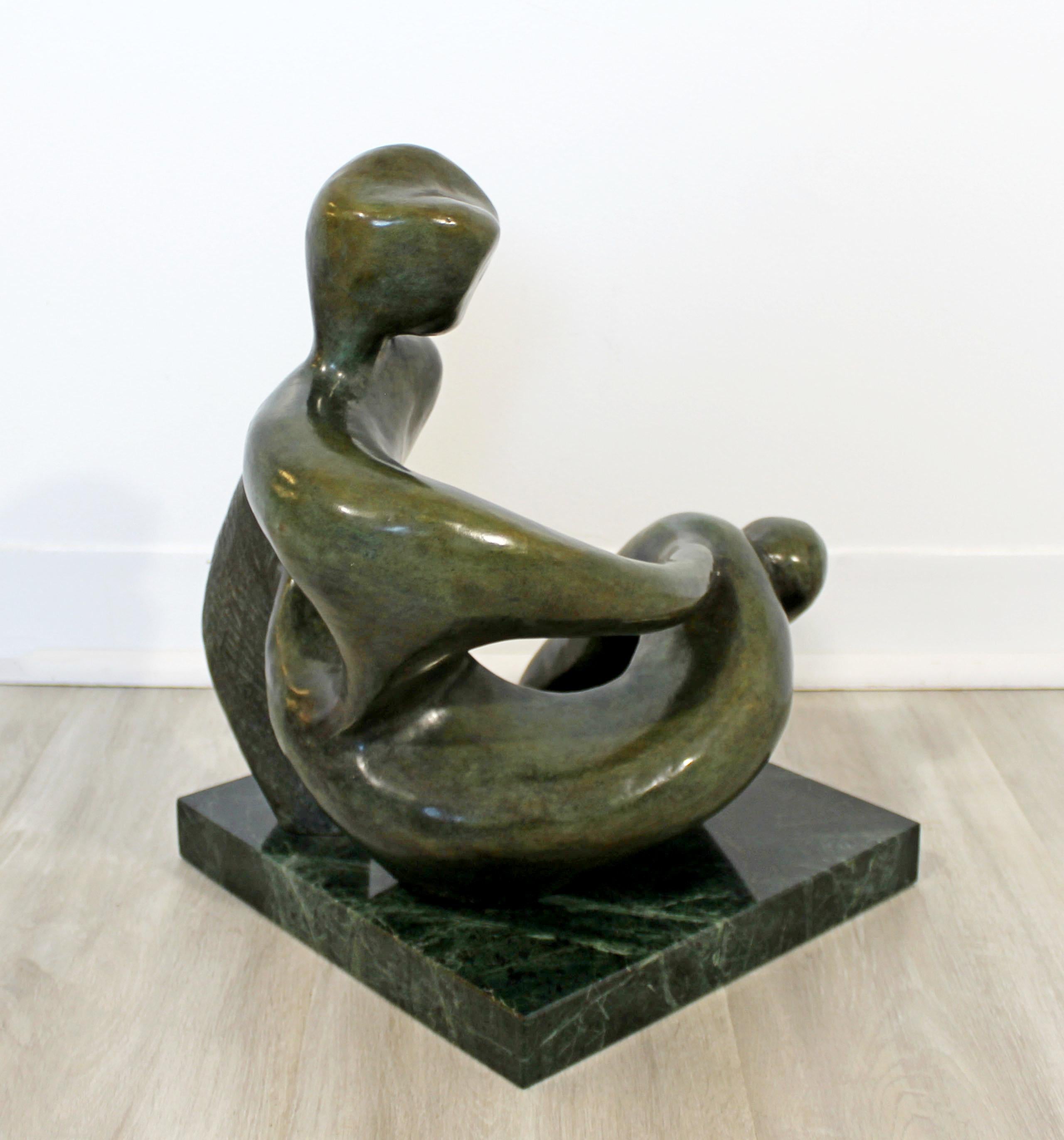 For your consideration is a stunning, bronze table sculpture, 