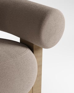 Contemporary Modern Cassete Sofa in Fabric & Wood von Collector Studio