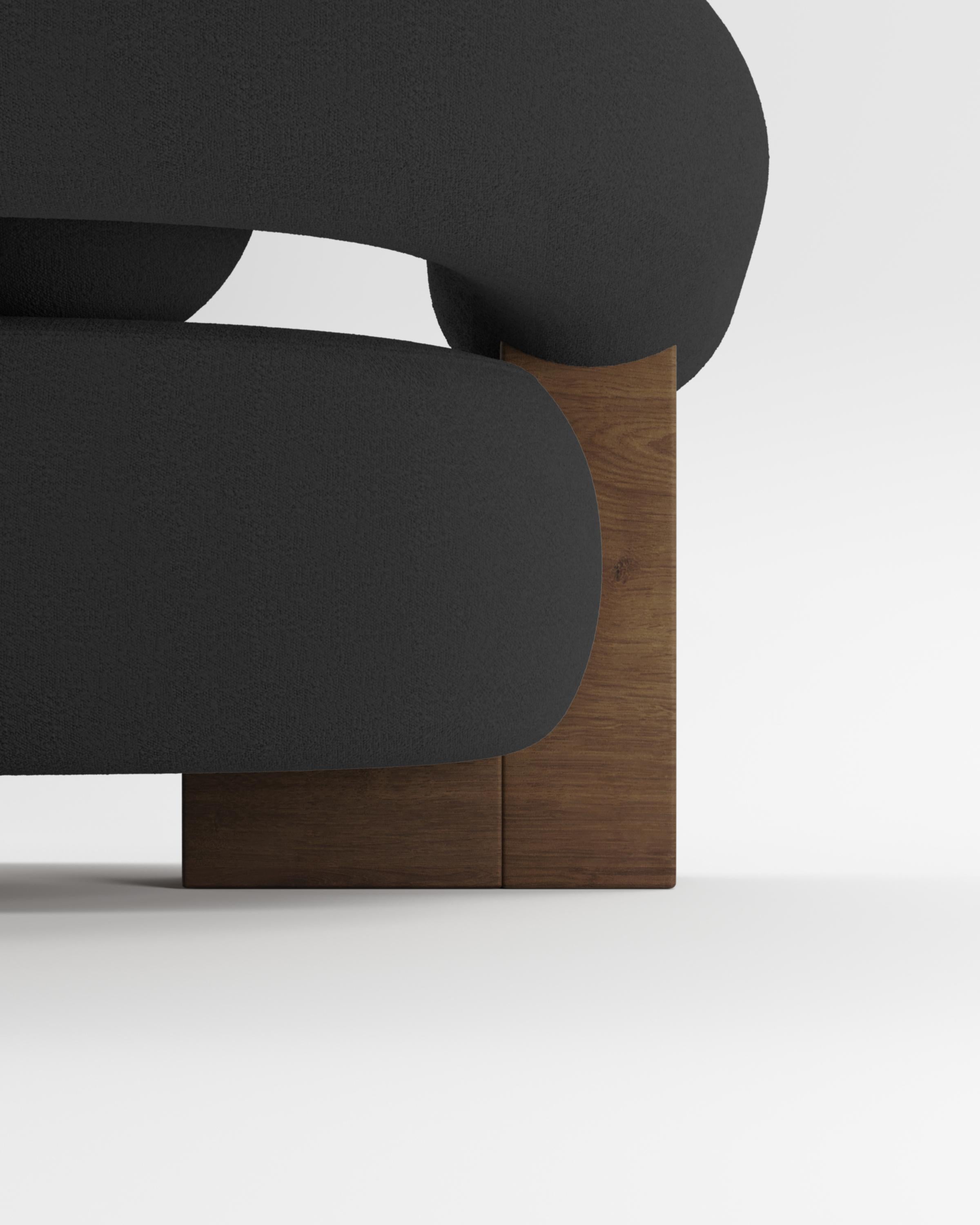 Zeitgenössisches modernes Cassete-Sofa aus Rosen- und Holz von Collector Studio im Zustand „Neu“ im Angebot in Castelo da Maia, PT
