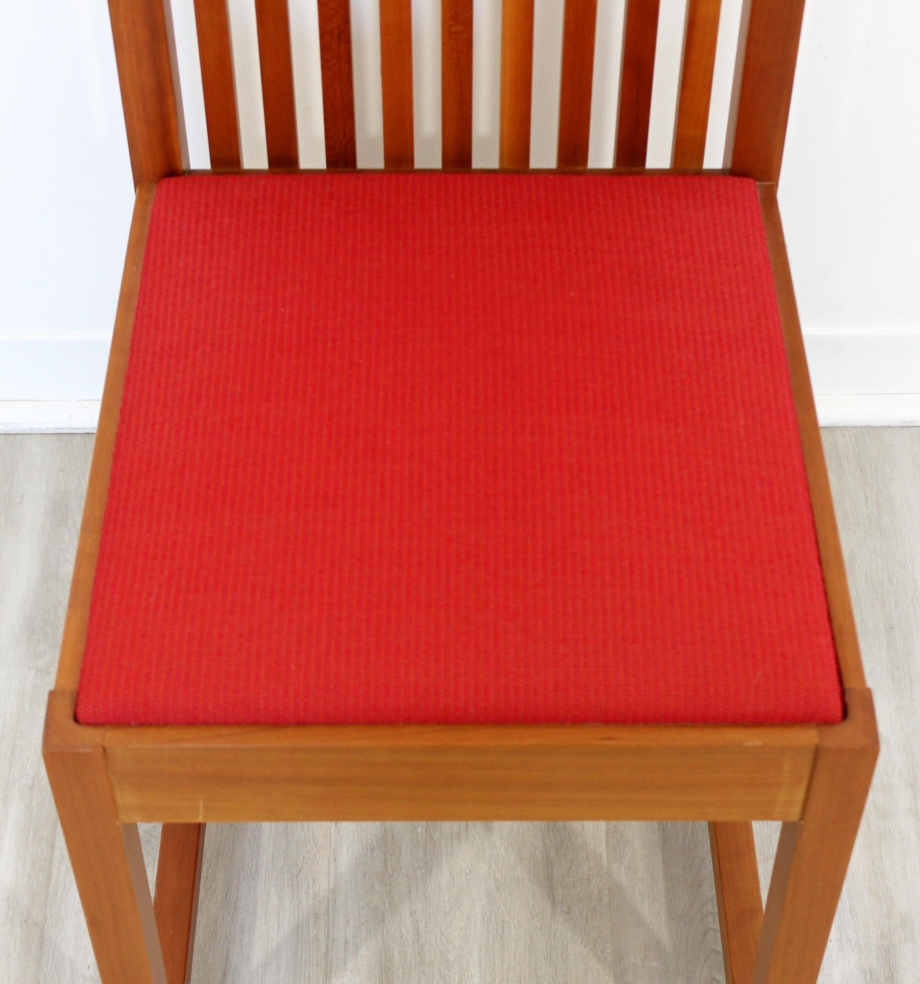 Contemporary Modern Cassina Stamped Side Accent Chair Frank Lloyd Wright, 1980s In Good Condition In Keego Harbor, MI