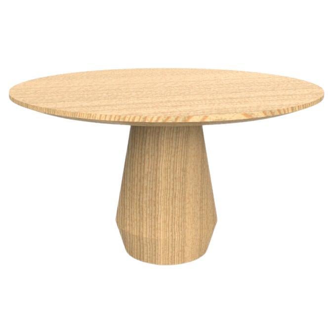 Contemporary Modern Charlotte Dining Table in Oak by Collector For Sale