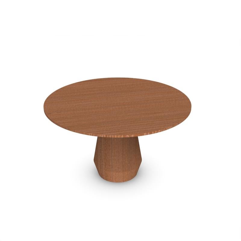 Contemporary Modern Charlotte Dining Table in Smoked Oak by Collector In New Condition For Sale In Castelo da Maia, PT