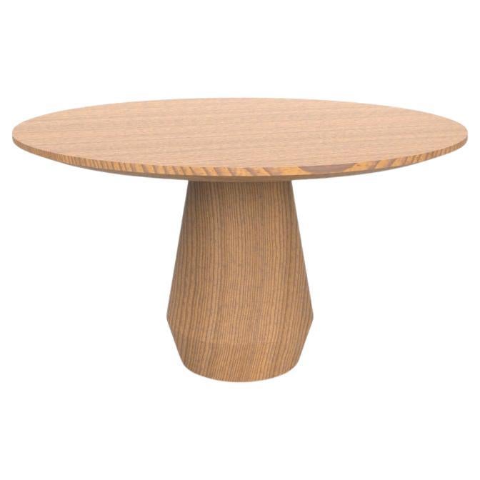 Contemporary Modern Charlotte Dining Table in Walnut by Collector For Sale
