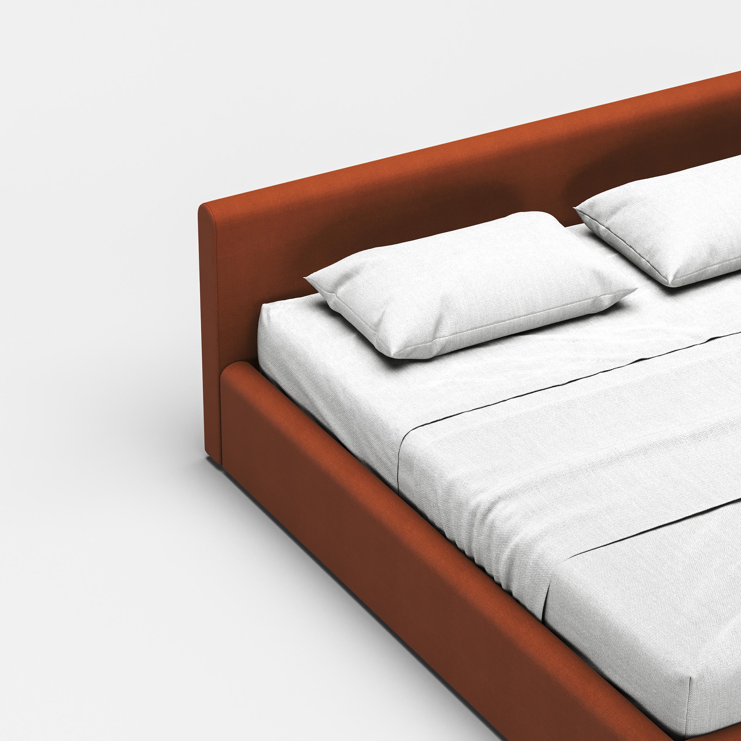 Minimalist Contemporary Modern 'Chiaro 100' in Italian Fabric by Palo Nero For Sale