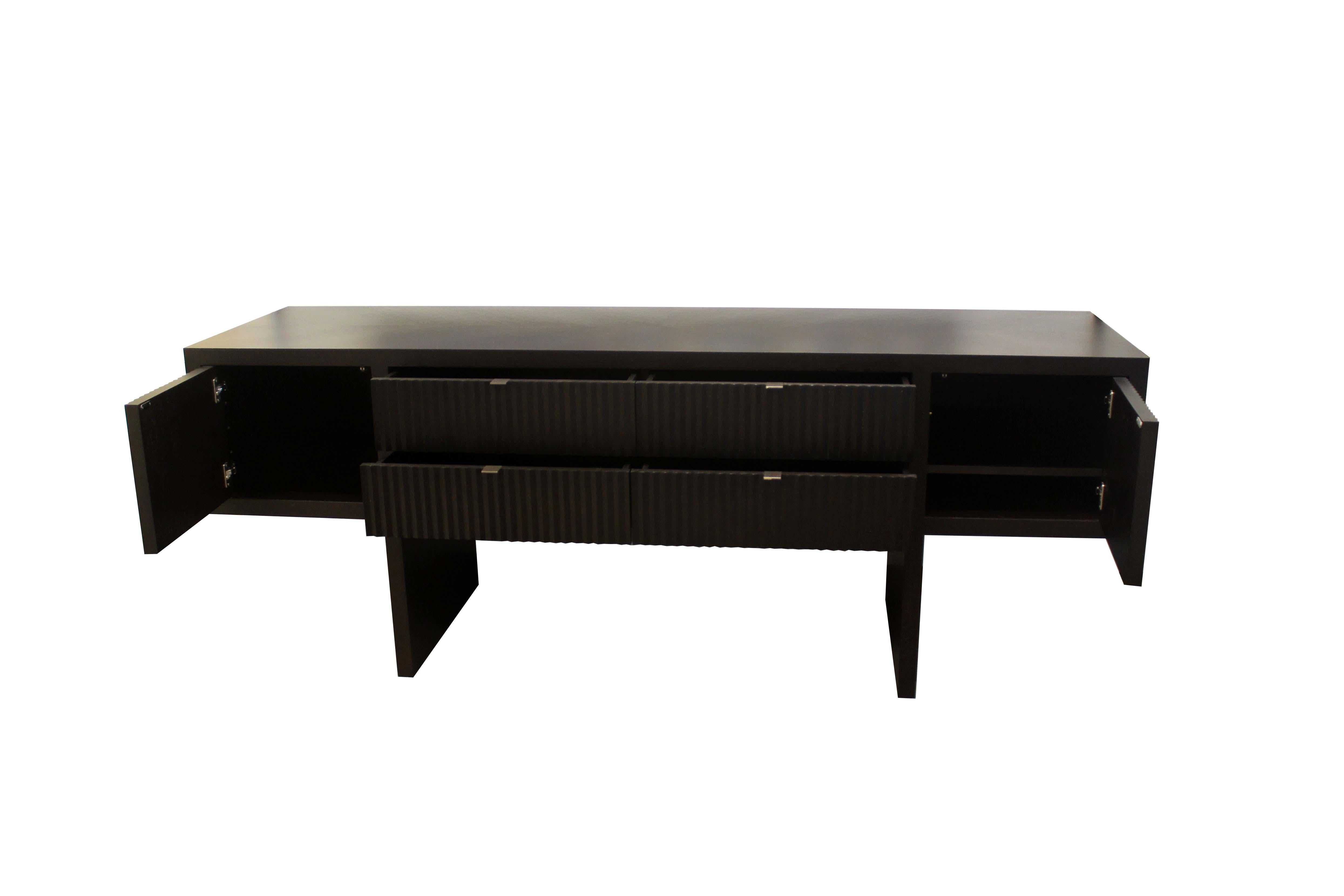 Contemporary Modern Decca Domicile Trestle Credenza by Michael Vanderbyl 1