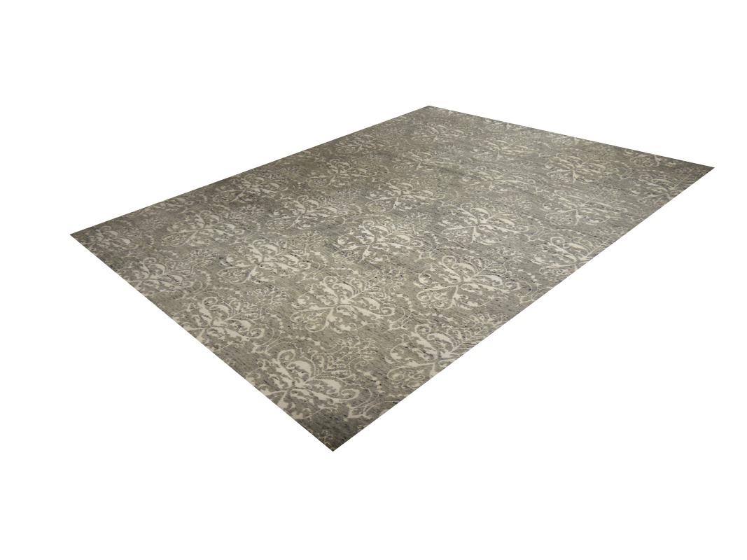 Modern Designer Rug 8x10 ft gray hand-knotted wool
Exclusive modern designer rug hand knotted wool.
Design: Contemporary
Material: 90% hand-spun merino wool, 10% viscose
Manufacturing method: hand-knotted
Age: new
Condition: unused
Colours: Gray,