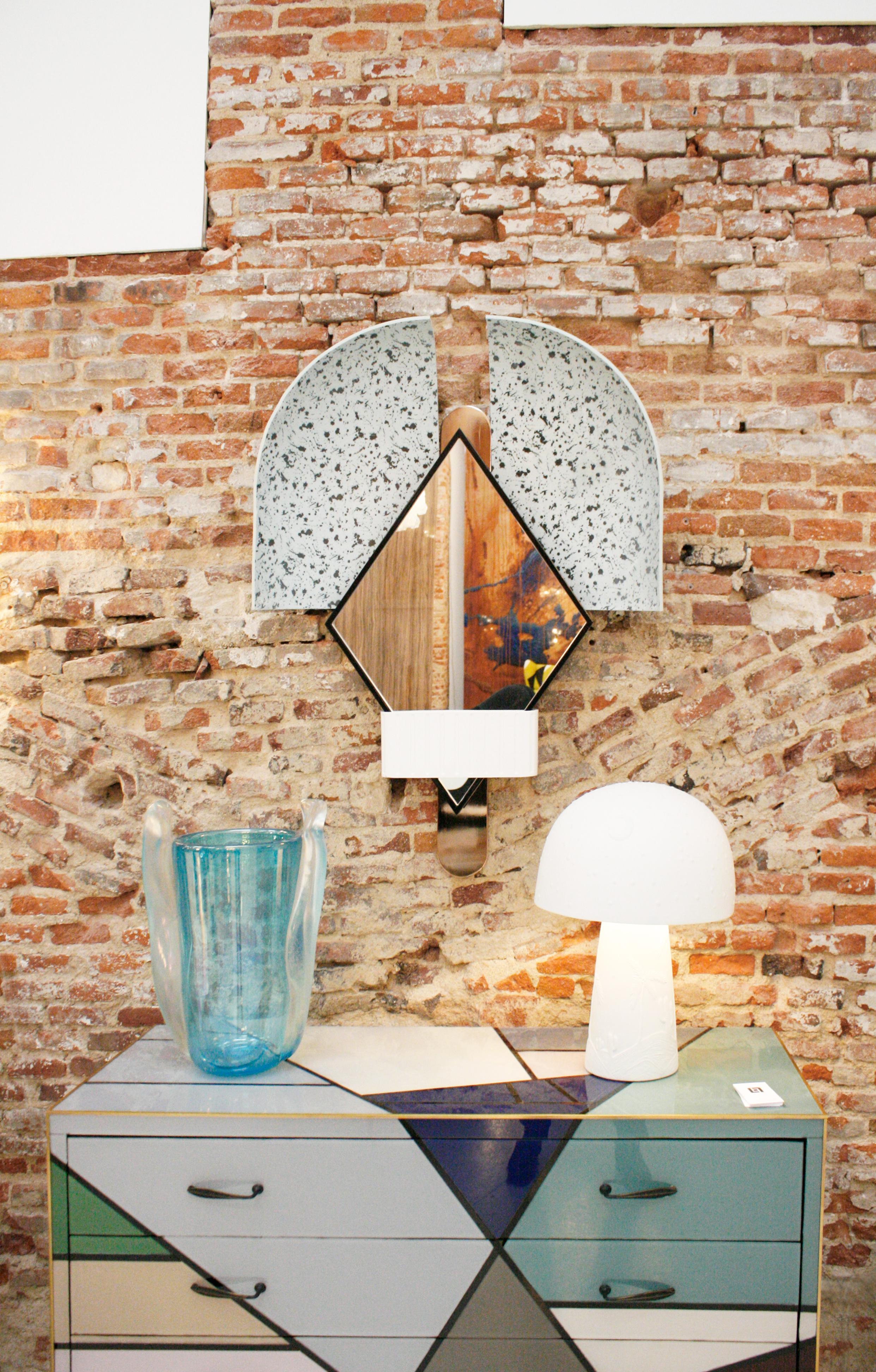 Ceramic Contemporary Modern Designed by The Haas Brothers American Table Lamp