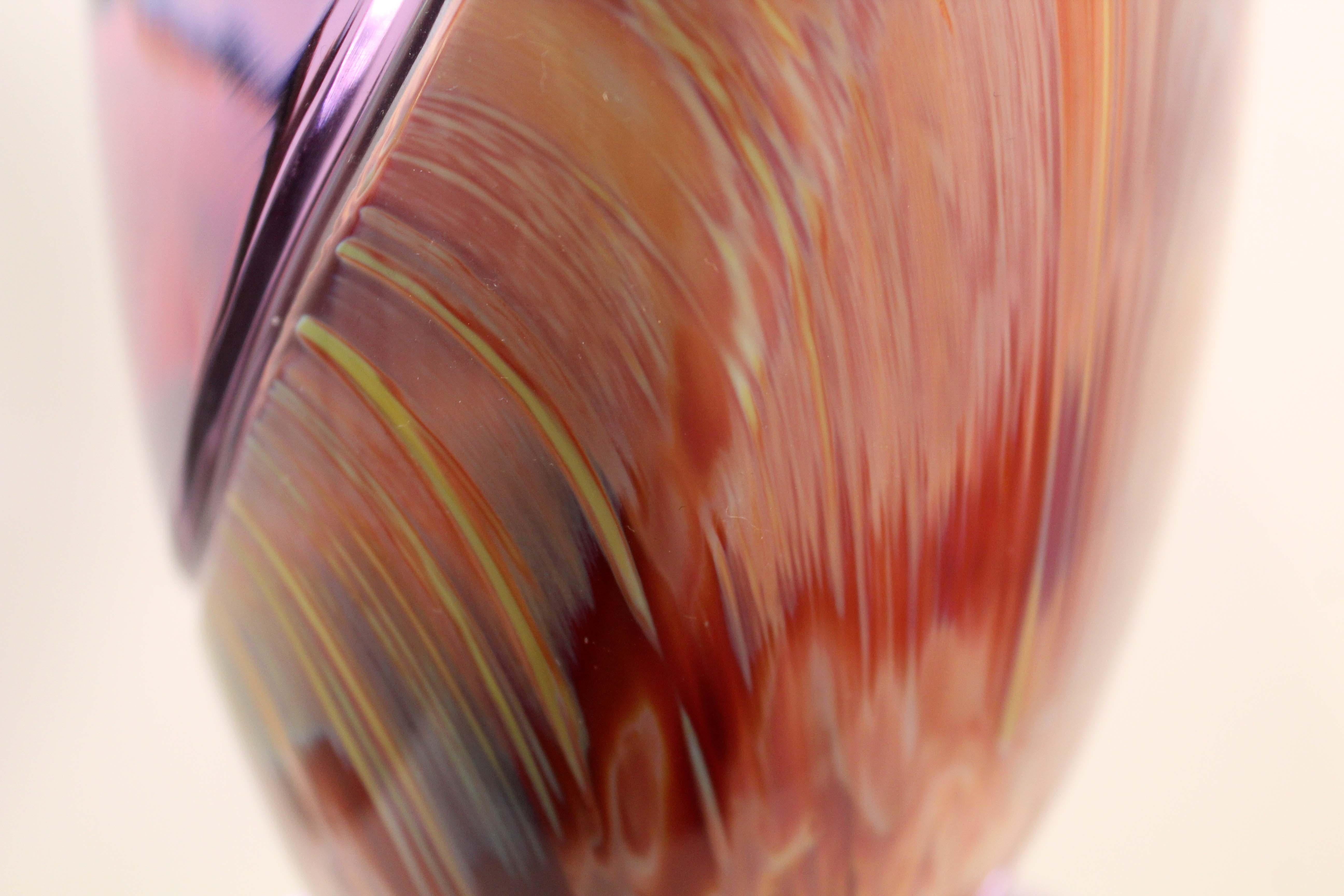 Contemporary Modern Dino Rosin Original Birth of the Universe Glass Sculpture 1