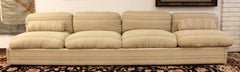 Contemporary Modern Elam for Pace Long Sofa & Loveseat Set Made in Italy, 1980s