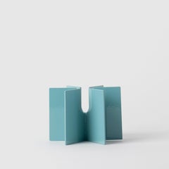 Contemporary Modern, Esnaf Candle Holder, Turquoise