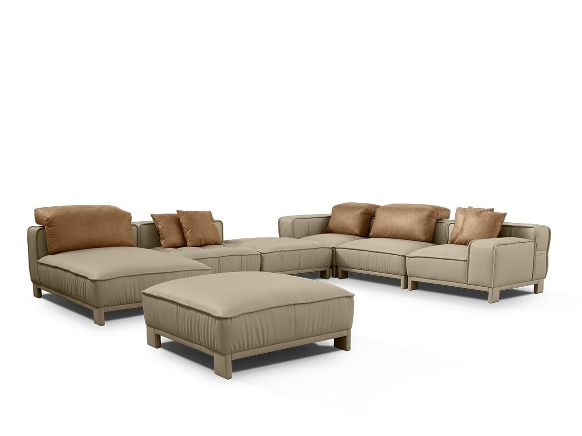 Contemporary Modern Excelsa Modular Sofa by Caffe Latte For Sale 3