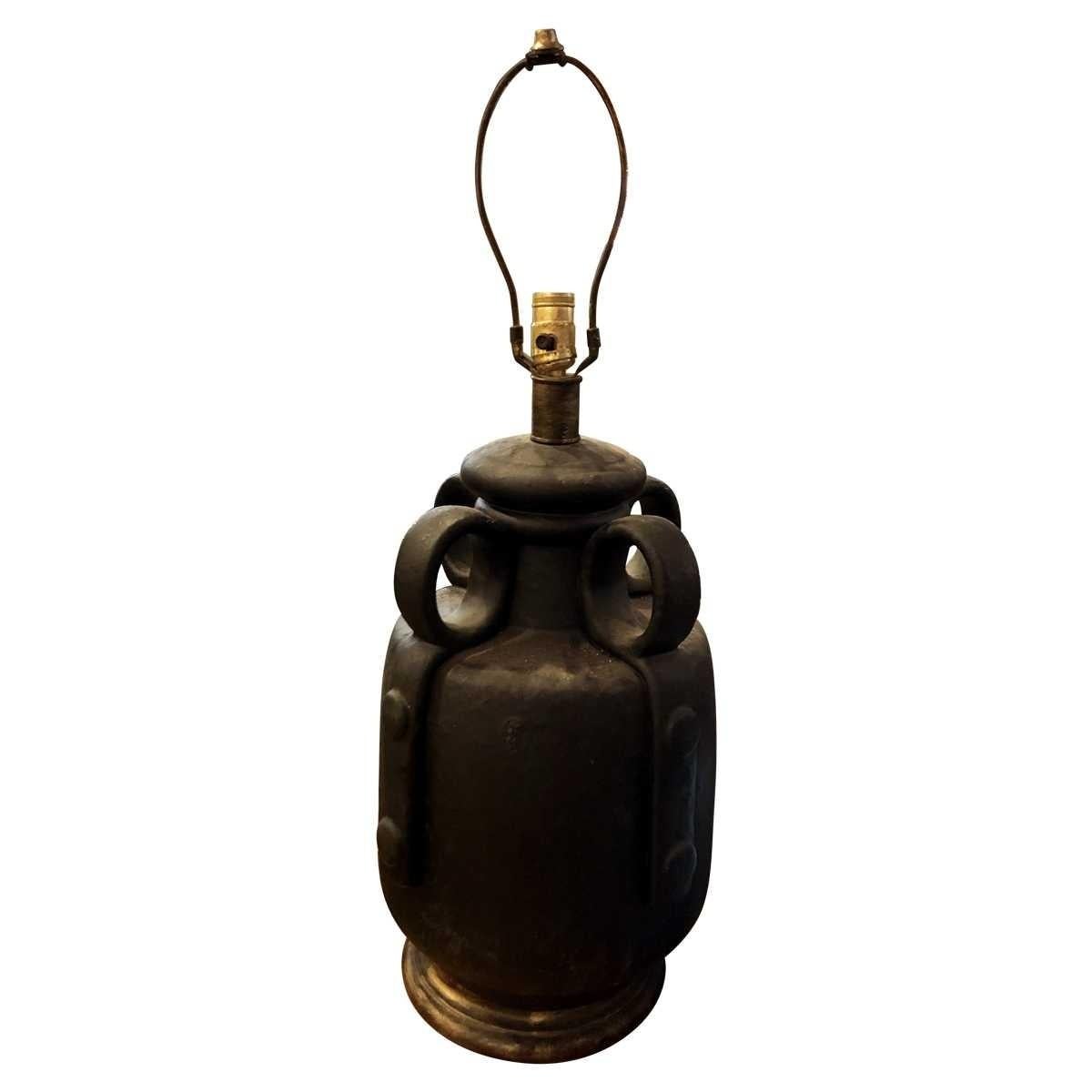 20th Century Contemporary Modern Four-Handled Jug Table Lamps