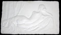Contemporary Modern Framed Cast Paper Nude Signed 227/500