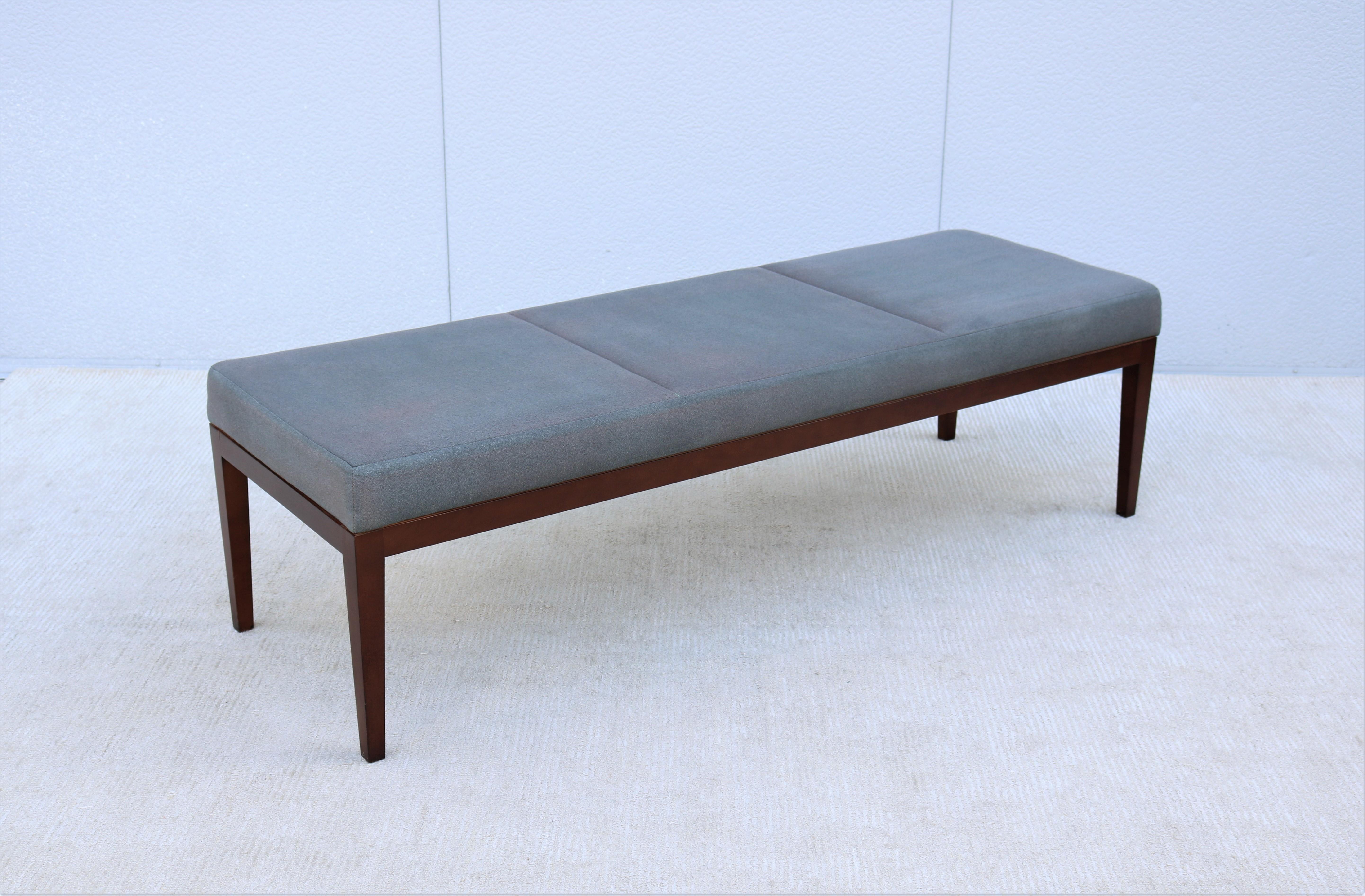 The Livy Bench by Cumberland is a simplistic and captivating piece that brings gratification to any home.
This bench is the picture-perfect accent piece for any living room or bedroom. 
It would make a great coffee table or accent