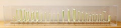 Contemporary Modern George Vihos Lucite Covered Glow in the Dark Table Sculpture