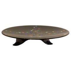 Portapiatti in vetro moderno Barrett Circle Charger Stand