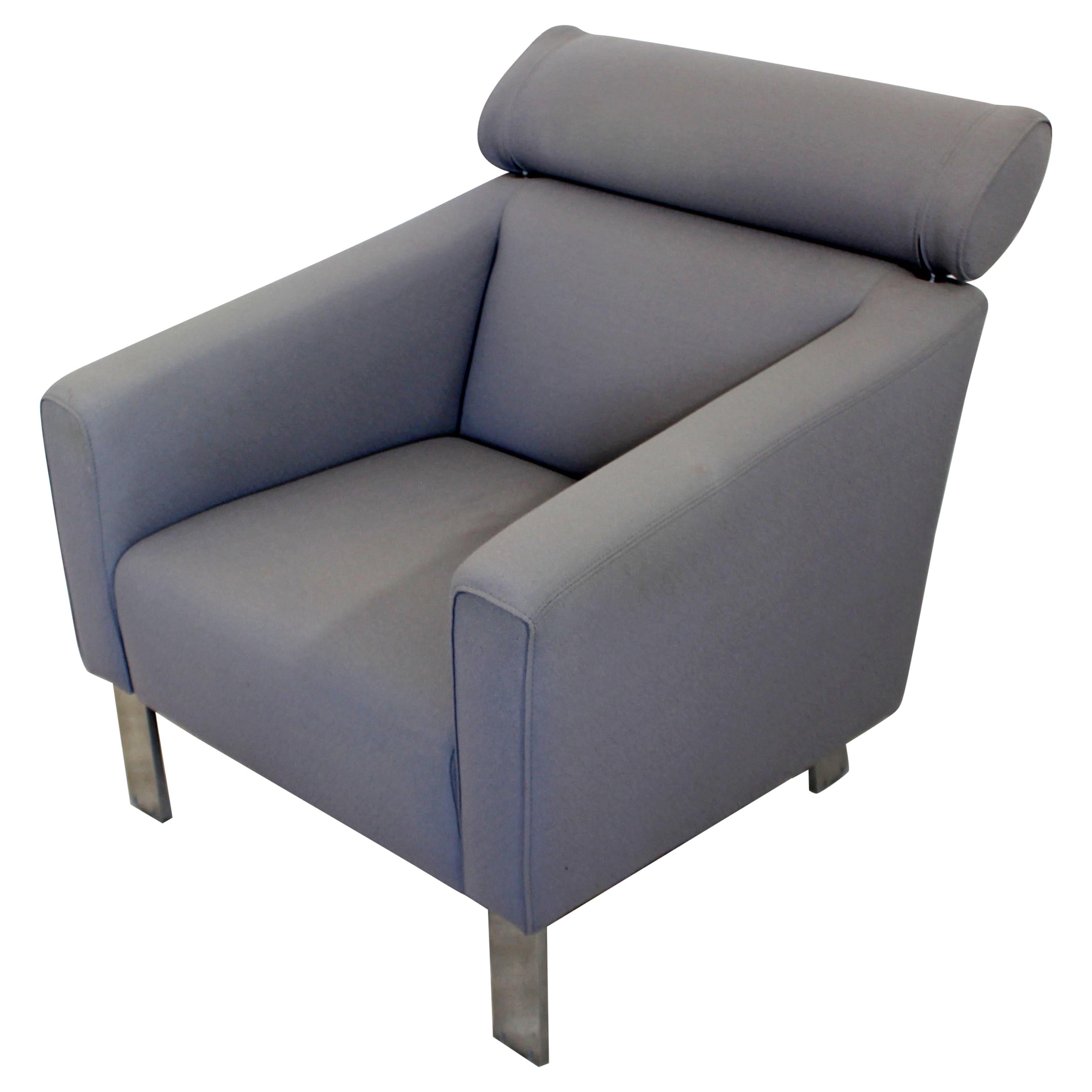 Contemporary Modern Gray Patachou Lounge Armchair by Leolux Sculptural, 1980s