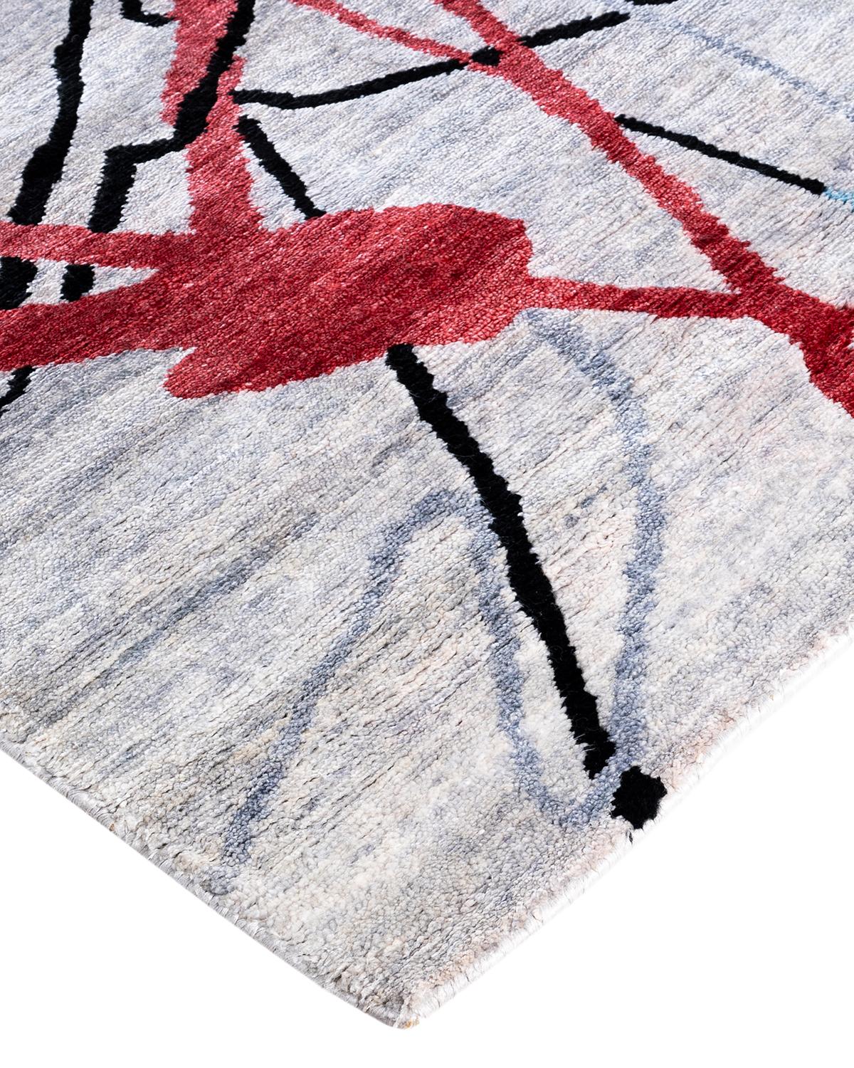 Frais, pleins d'entrain et surtout luxueux, les tapis de la collection Modern peuvent revigorer une pièce traditionnelle avec autant de grâce qu'ils peuvent donner du relief à un espace plus contemporain. Le motif opulent de ce tapis est dérivé de