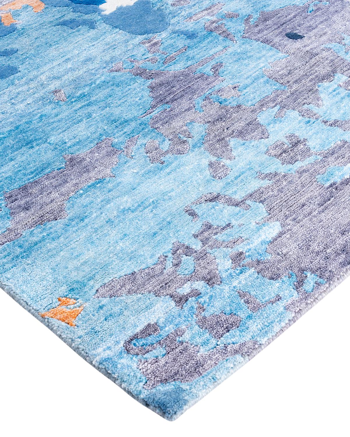 Fresh, spirited, and above all, luxurious, the rugs of the Modern collection can invigorate a traditional room as gracefully as they can ground a more contemporary space. The opulent pattern in this rug is derived from the rich tradition of Turkish