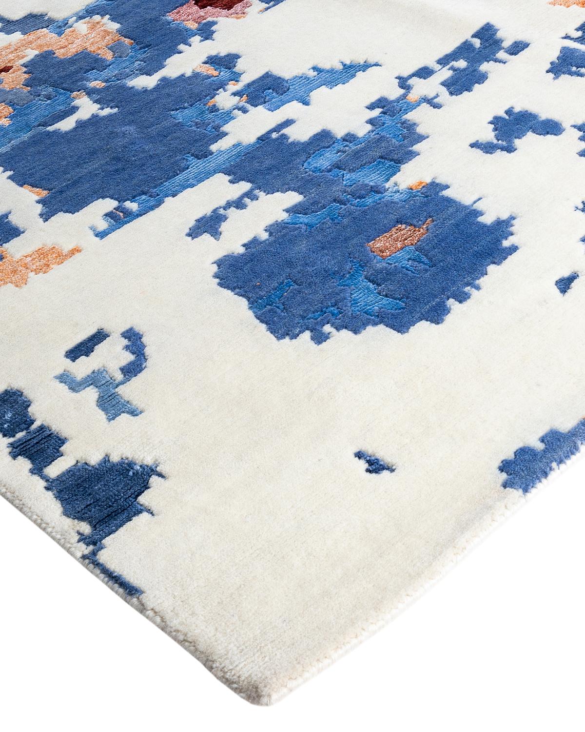 Fresh, spirited, and above all, luxurious, the rugs of the Modern collection can invigorate a traditional room as gracefully as they can ground a more contemporary space. The opulent pattern in this rug is derived from the rich tradition of Turkish
