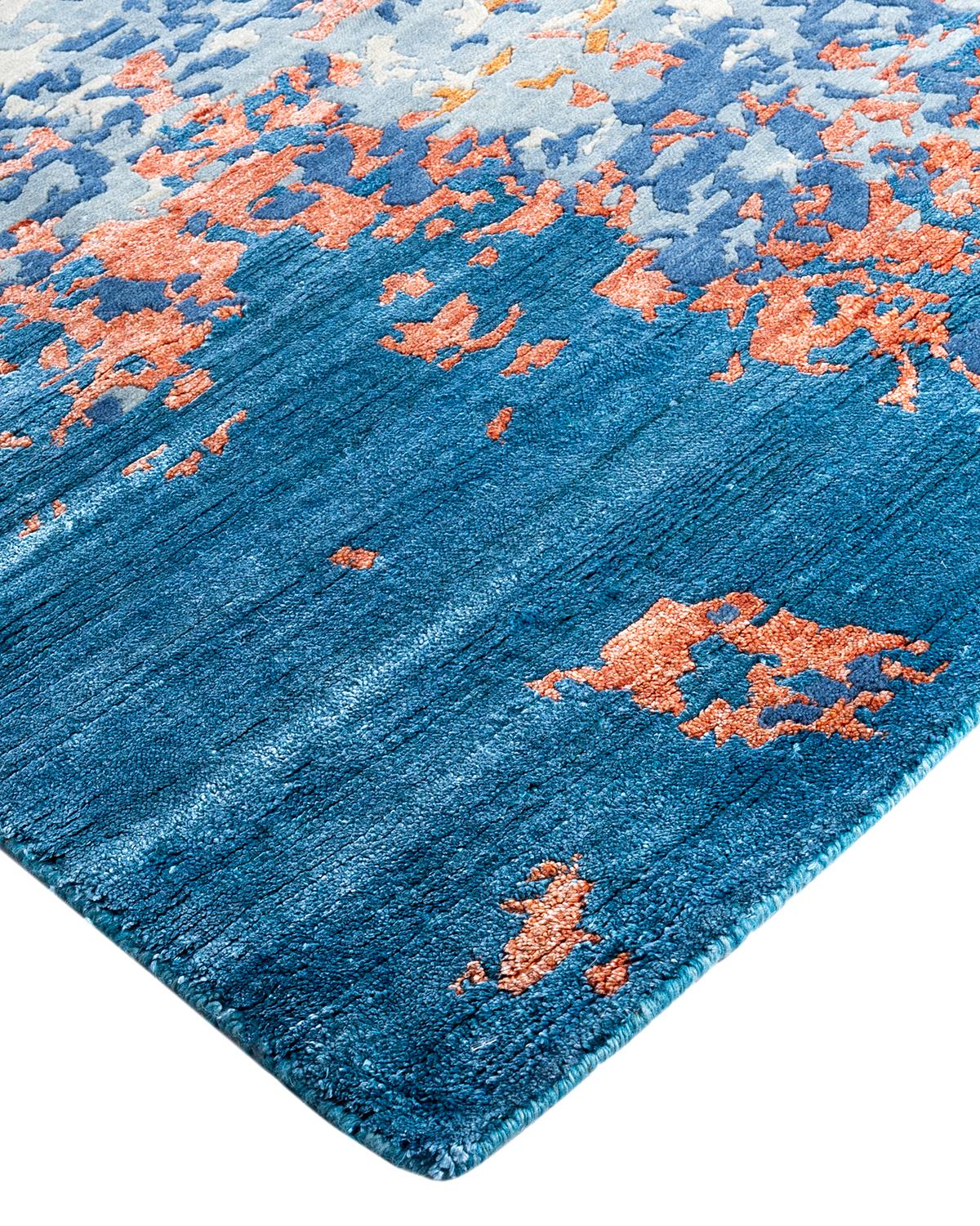 Fresh, spirited, and above all, luxurious, the rugs of the Modern collection can invigorate a traditional room as gracefully as they can ground a more contemporary space. The opulent pattern in this rug is derived from the rich tradition of Turkish