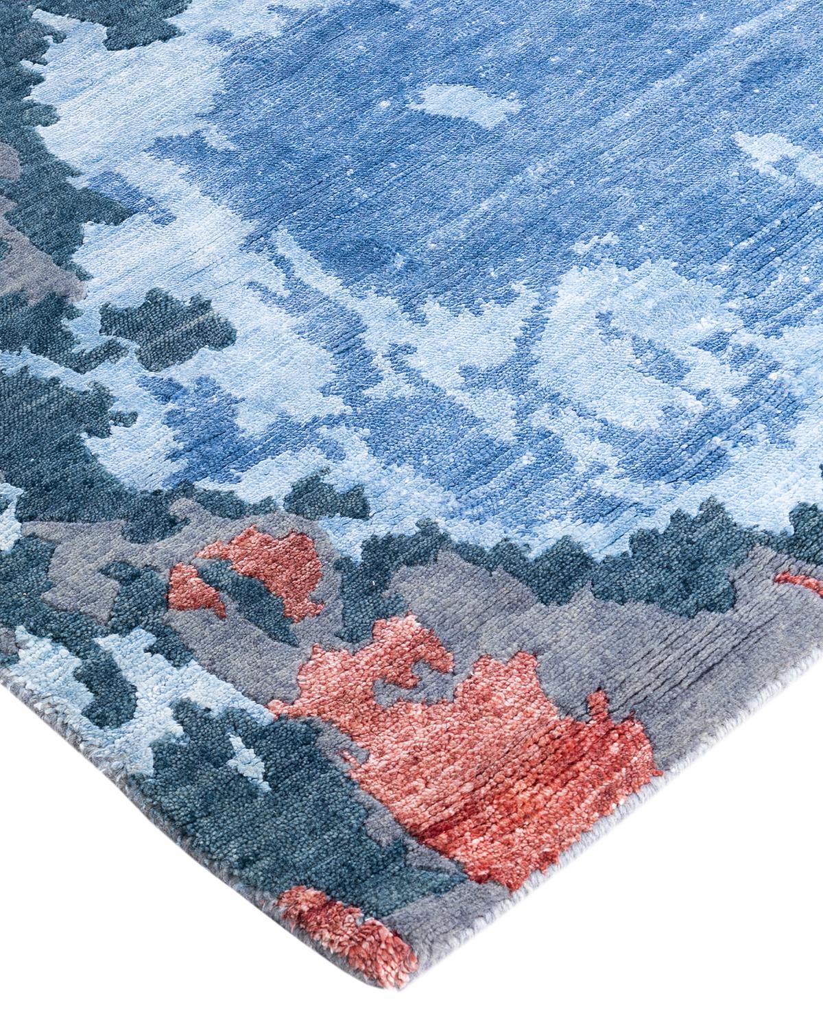Frisch, temperamentvoll und vor allem luxuriös können die Teppiche der Modern Collection einen traditionellen Raum ebenso beleben wie einen zeitgenössischen Raum. Das opulente Muster dieses Teppichs ist von der reichen Tradition türkischer