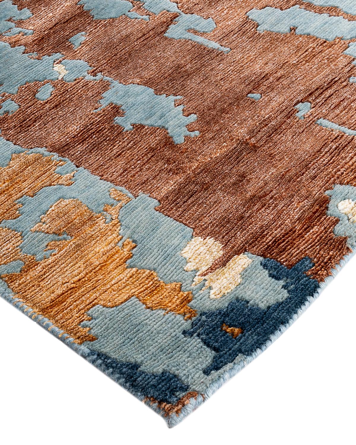 Frais, pleins d'entrain et surtout luxueux, les tapis de la collection Modern peuvent revigorer une pièce traditionnelle avec autant de grâce qu'ils peuvent donner du relief à un espace plus contemporain. Le motif opulent de ce tapis est dérivé de