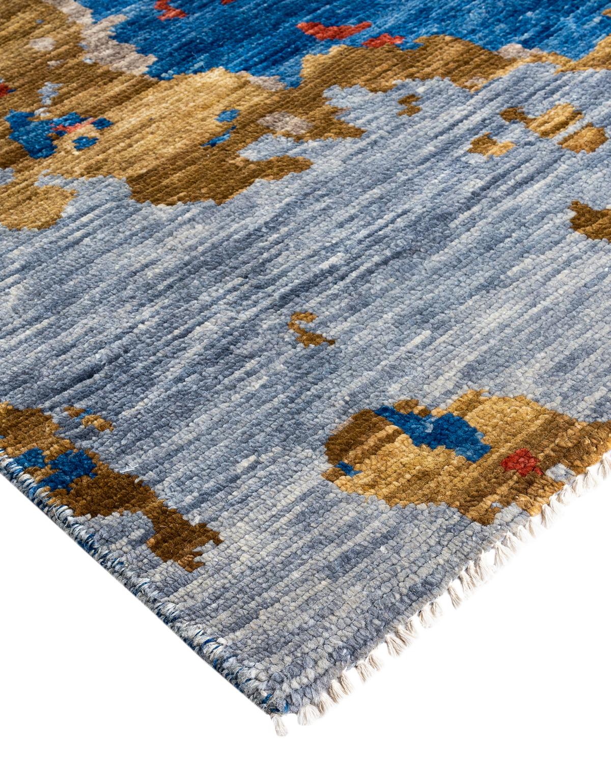 Fresh, spirited, and above all, luxurious, the rugs of the Modern collection can invigorate a traditional room as gracefully as they can ground a more contemporary space. The opulent pattern in this rug is derived from the rich tradition of Turkish