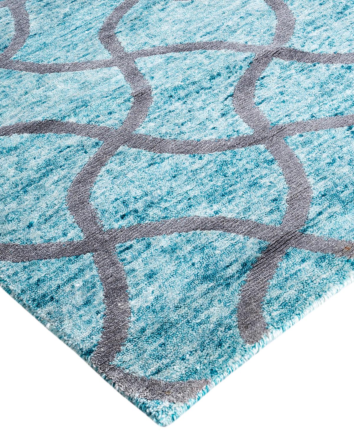 Fresh, spirited, and above all, luxurious, the rugs of the Modern collection can invigorate a traditional room as gracefully as they can ground a more contemporary space. The opulent pattern in this rug is derived from the rich tradition of Turkish