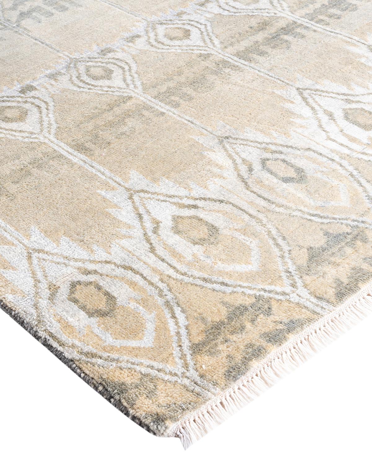 Fresh, spirited, and above all, luxurious, the rugs of the Modern collection can invigorate a traditional room as gracefully as they can ground a more contemporary space. The opulent pattern in this rug is derived from the rich tradition of Turkish