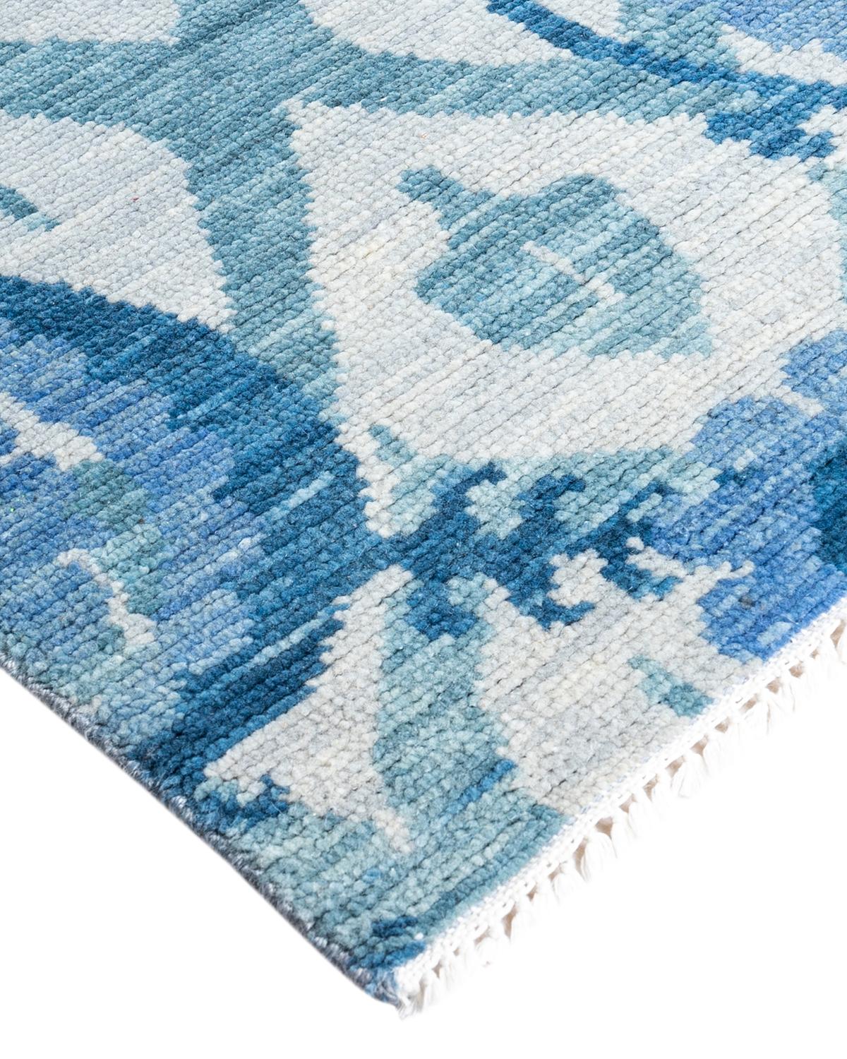 Fresh, spirited, and above all, luxurious, the rugs of the Modern collection can invigorate a traditional room as gracefully as they can ground a more contemporary space. The opulent pattern in this rug is derived from the rich tradition of Turkish