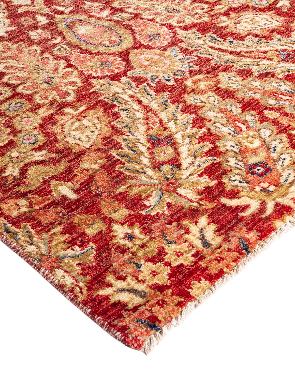 Fresh, spirited, and above all, luxurious, the rugs of the Modern collection can invigorate a traditional room as gracefully as they can ground a more contemporary space. The opulent pattern in this rug is derived from the rich tradition of Turkish
