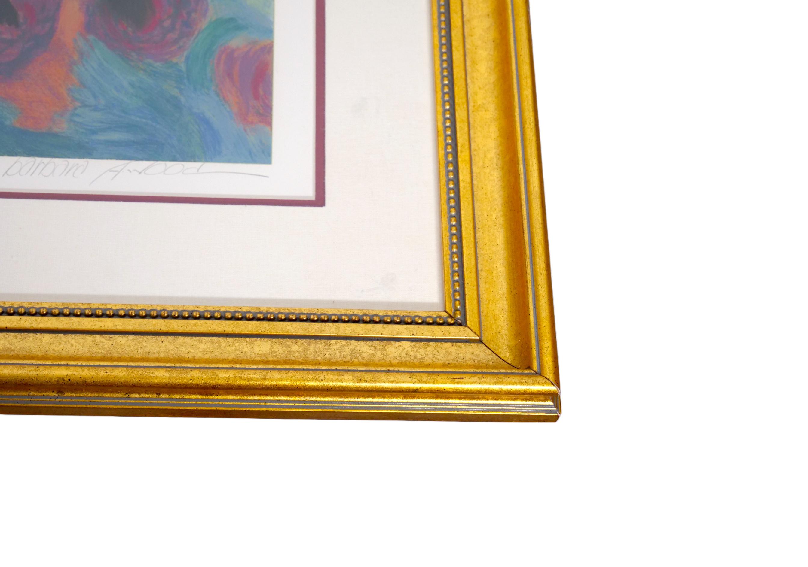 Serigrafía moderna contemporánea firmada a mano en venta 5