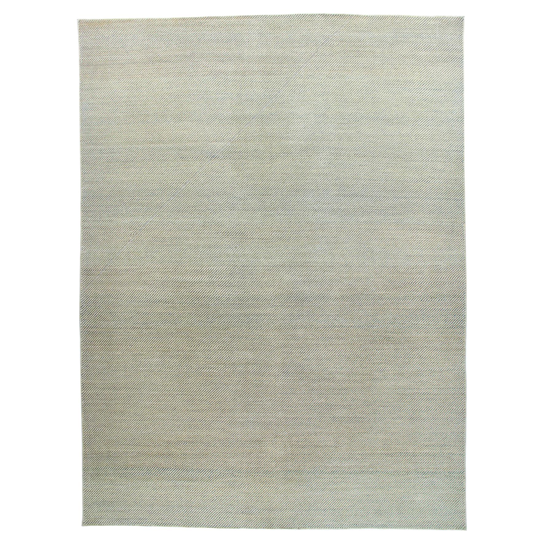 Contemporary Modern Handknotted Rug with an Allover Design For Sale