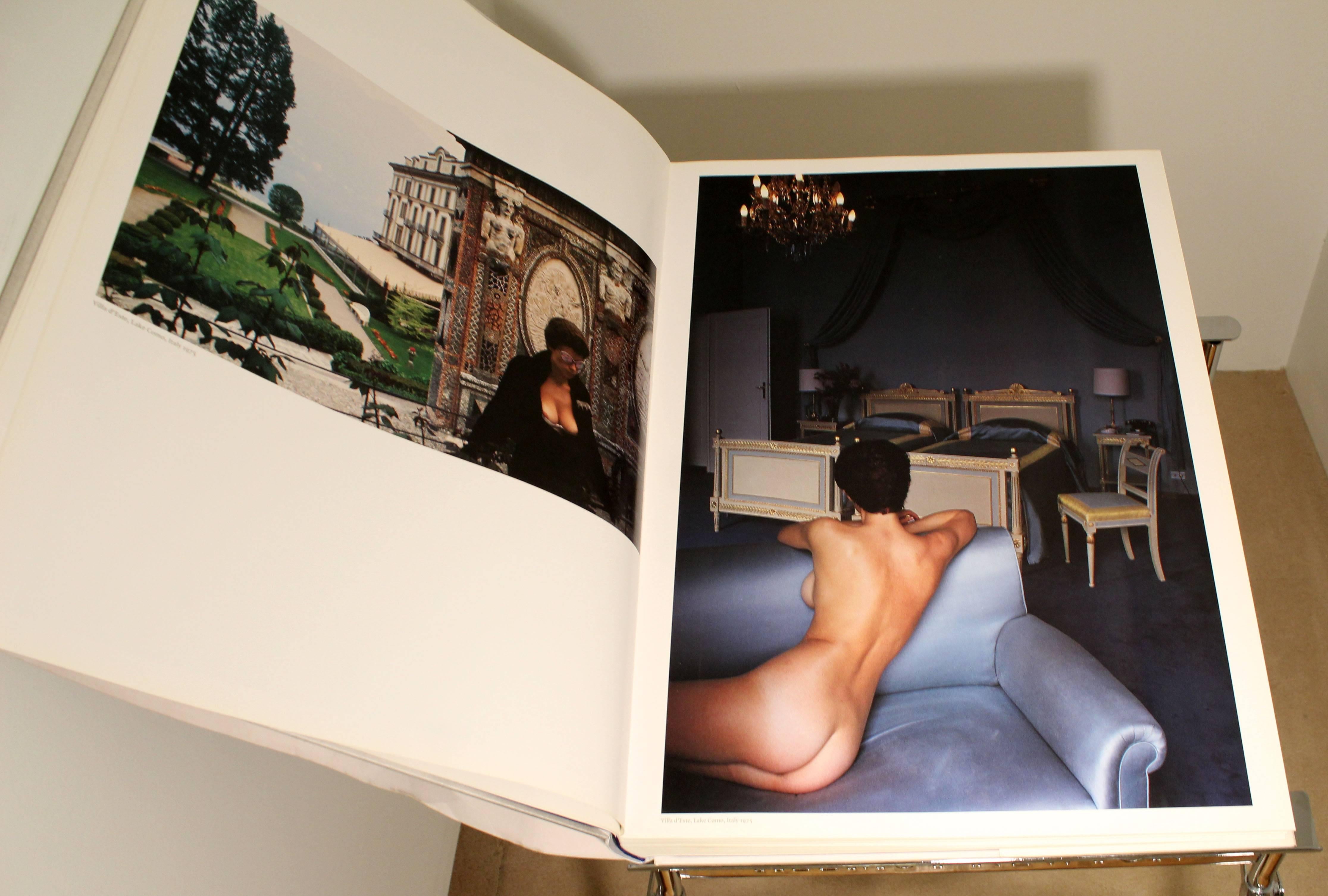Contemporary Modern Helmut Newton Big Nude Sumo Book Stand Signed Numbered 4
