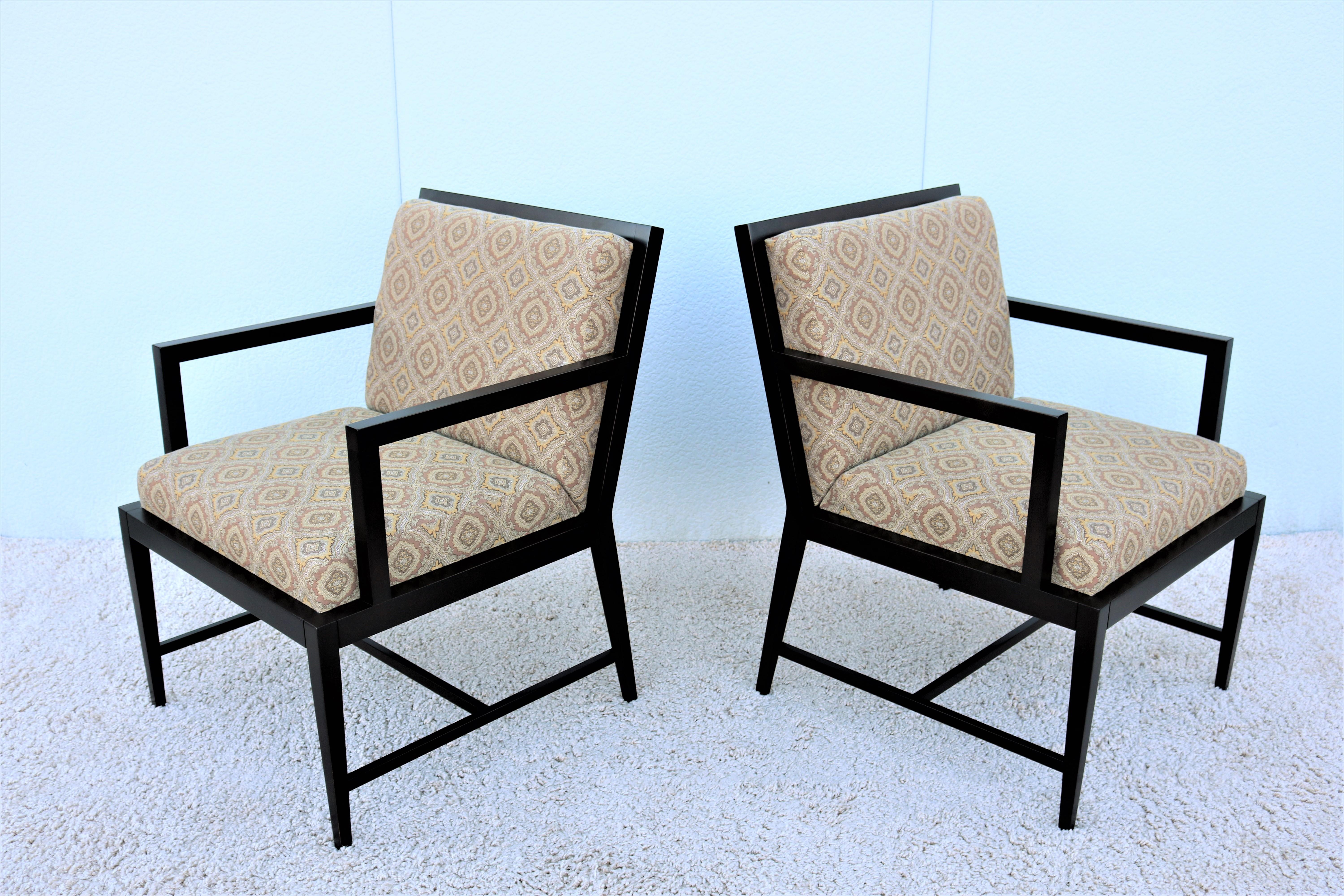 Contemporary Modern Hickory Business Furniture HBF Guest Armchairs, Pair For Sale 5