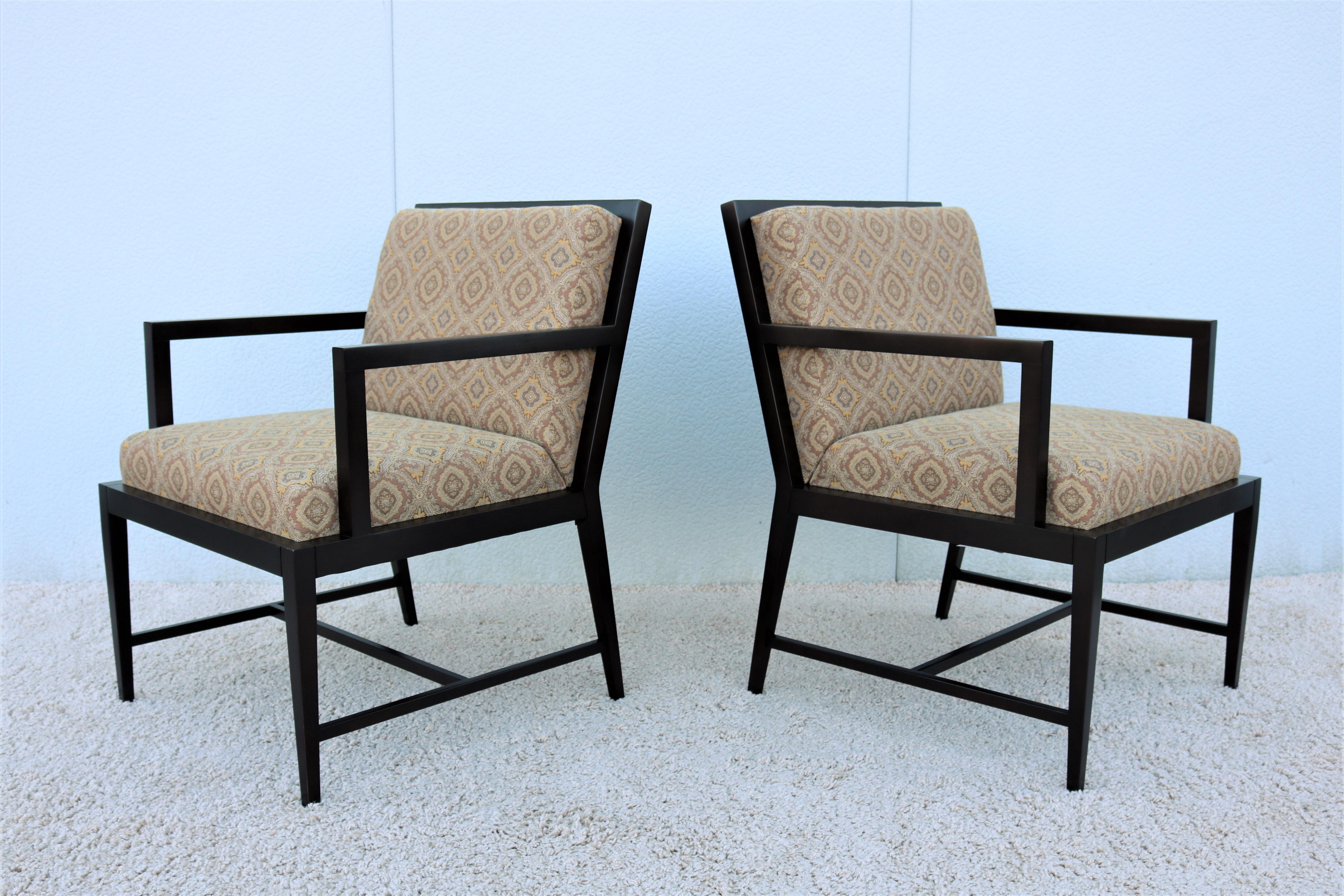 Contemporary Modern Hickory Business Furniture HBF Guest Armchairs, Pair For Sale 5