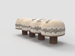 Banc Contemporary Modern Hygge en basalte de Cascadia par Saccal Design House