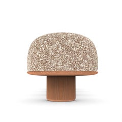 Contemporary Modern Hygge Bench in Kvadrat Zero 0009 by Saccal Design House