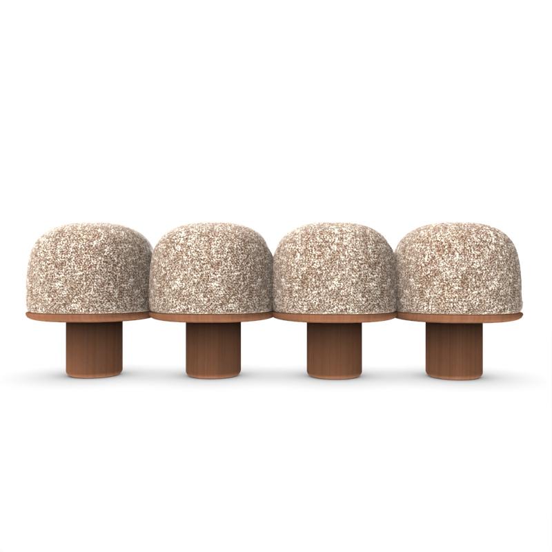 Panca Hygge moderna e contemporanea in Kvadrat Zero 0009 di Saccal Design House