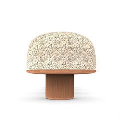 Contemporary Modern Hygge Bench in Scribble Monochrome by Saccal Design House