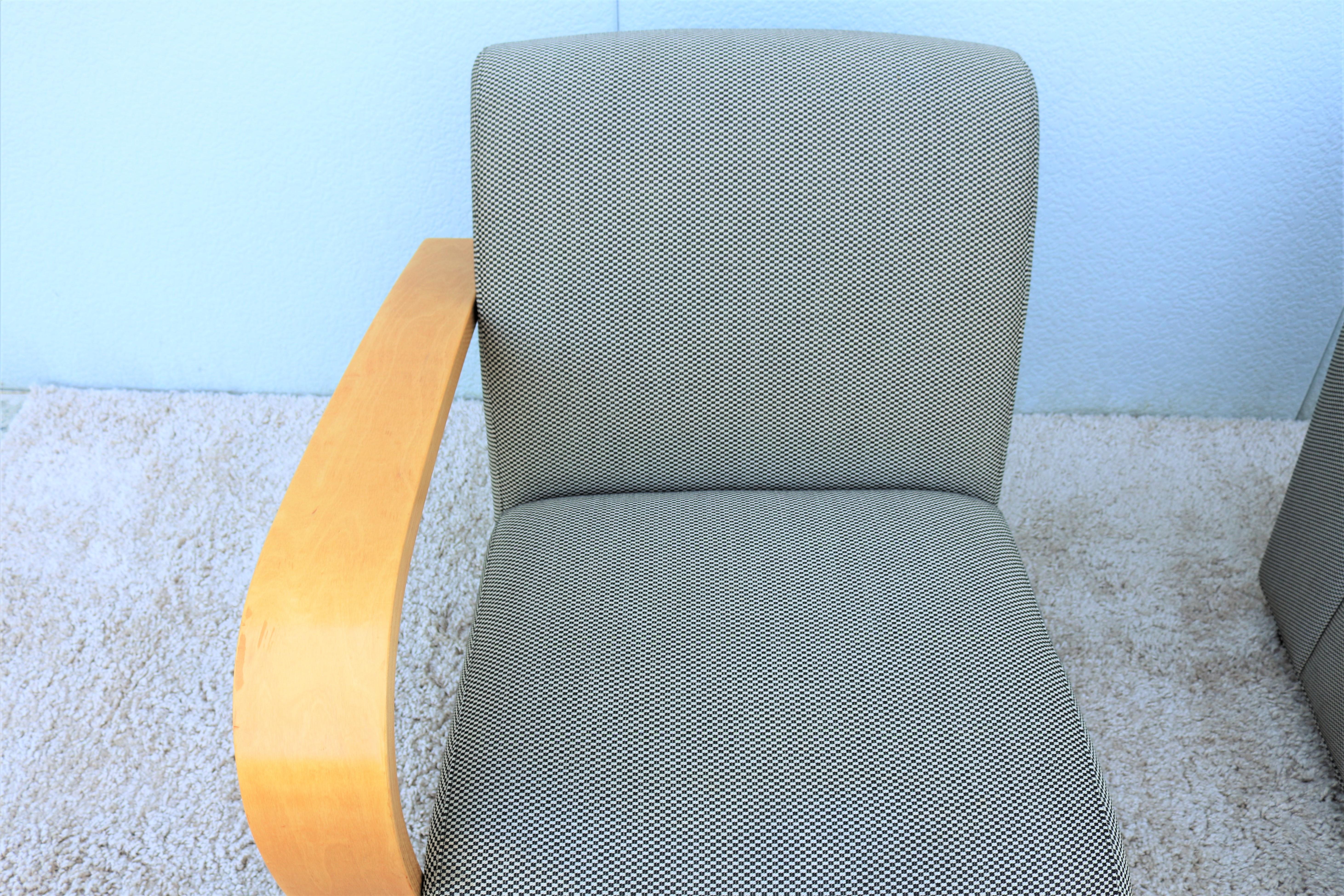 Contemporary Modern Jack Cartwright Modular Riley Lounge Chairs, a Pair 6
