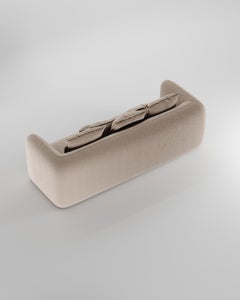 Contemporary Modern Jacob Sofa in Boucle Fabric by Collector Studio