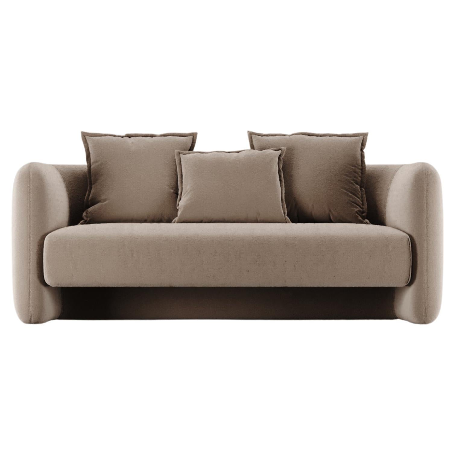 Contemporary Modern Jacob Sofa in Boucle Fabric by Collector Studio