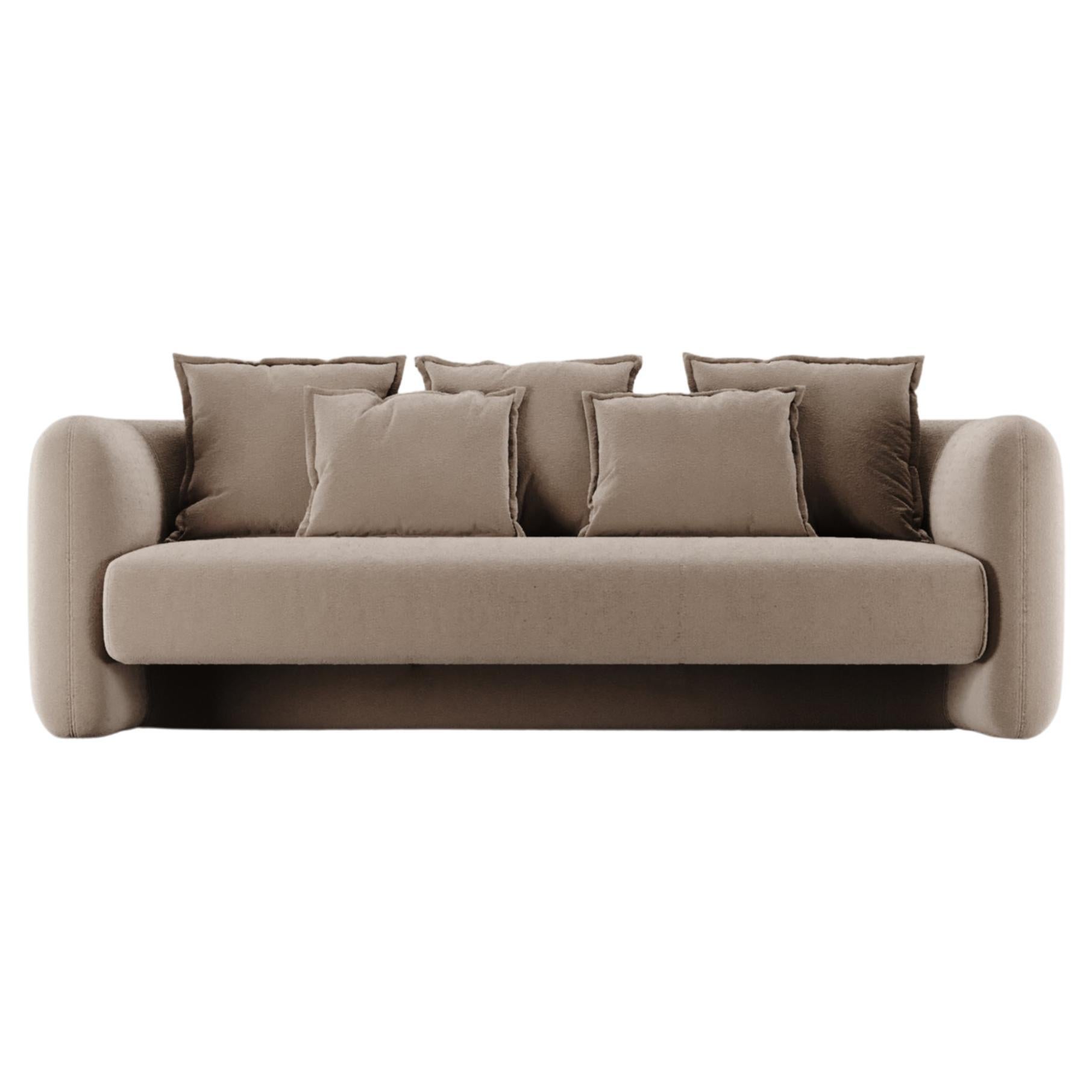 Zeitgenössisches modernes Jacob-Sofa aus Boucle-Stoff von Collector Studio