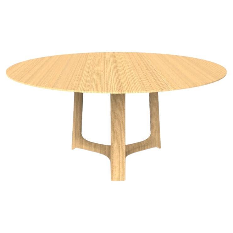 Contemporary Modern Jasper Dining Table in Oak by Collector Studio