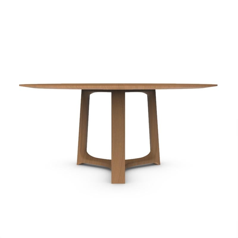 Table contemporaine moderne Jasper en noyer par Collector Studio


DIMENSIONS
Ø 160 cm  63