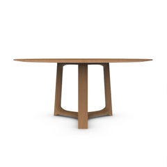 Contemporary Modern Jasper Dining Table in Walnut by Collector Studio